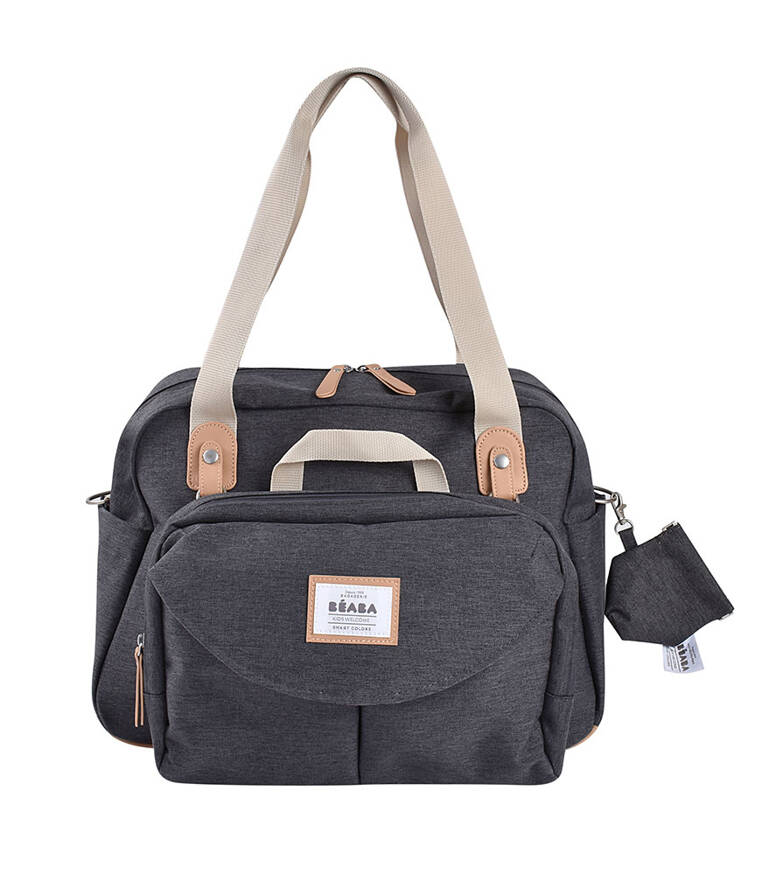 Torba dla mamy Geneva Ii Dark heather grey - torba
