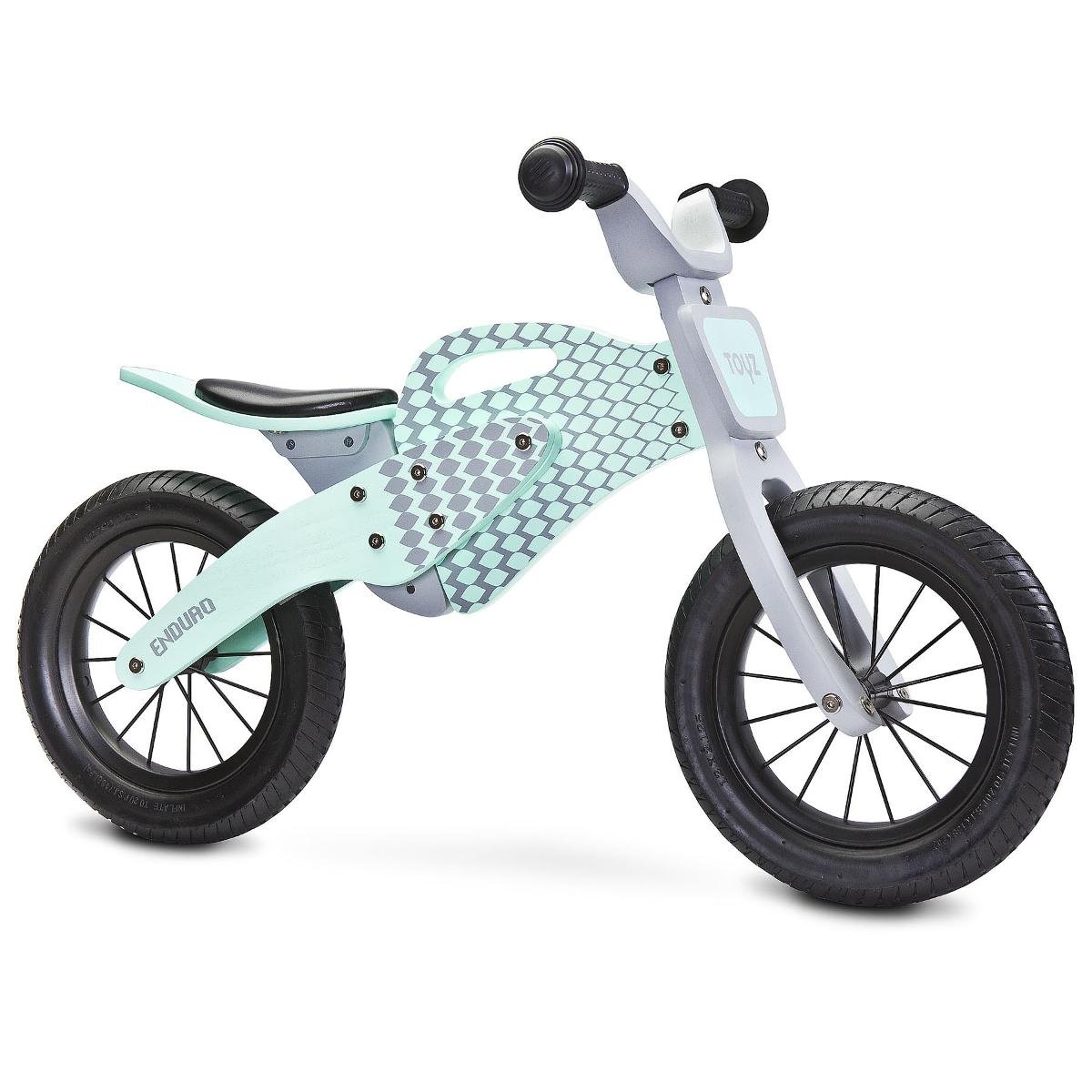 Toyz Rowerek biegowy dziecięcy drewniany Enduro miętowy TOYZ-0232