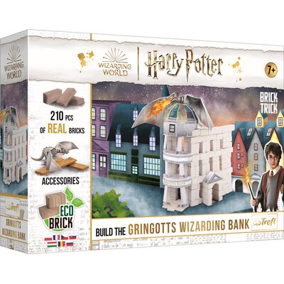 Trefl, Brick Trick klocki Harry Potter, Gringotts Wizarding Bank, 61674