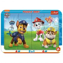Trefl Puzzle Ramkowe Baby Psi Patrol 80022