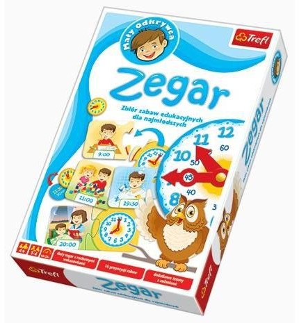 Trefl Zegar - Mały Odkrywca -