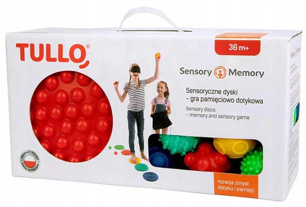 Tullo Sensoryczne dyski Gra Memory TU464