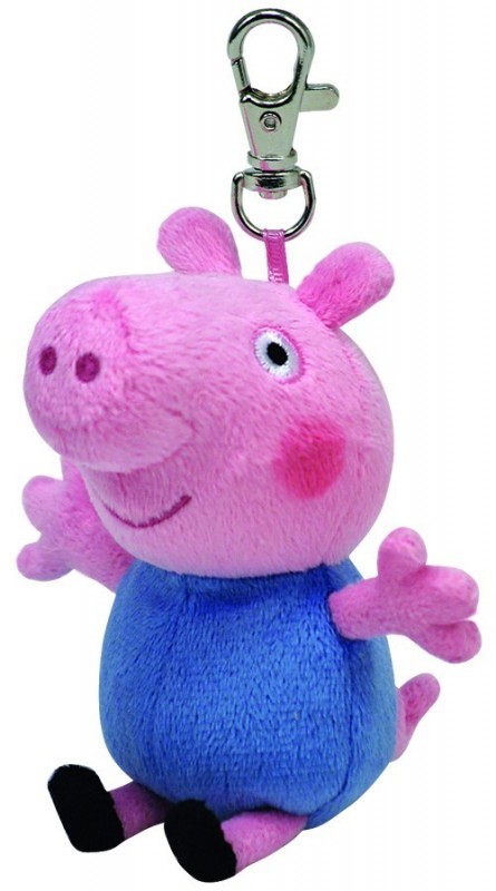 Ty Inc. Beanie Babies Peppa Pig - George zawieszka