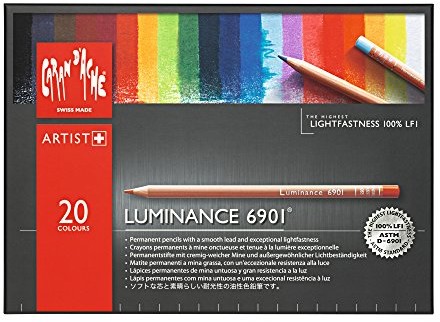 Unbekannt Caran d d'ache  Luminance 6901 znak "Długopisy" w metalowym pudełku  20 sztuk 6901.720