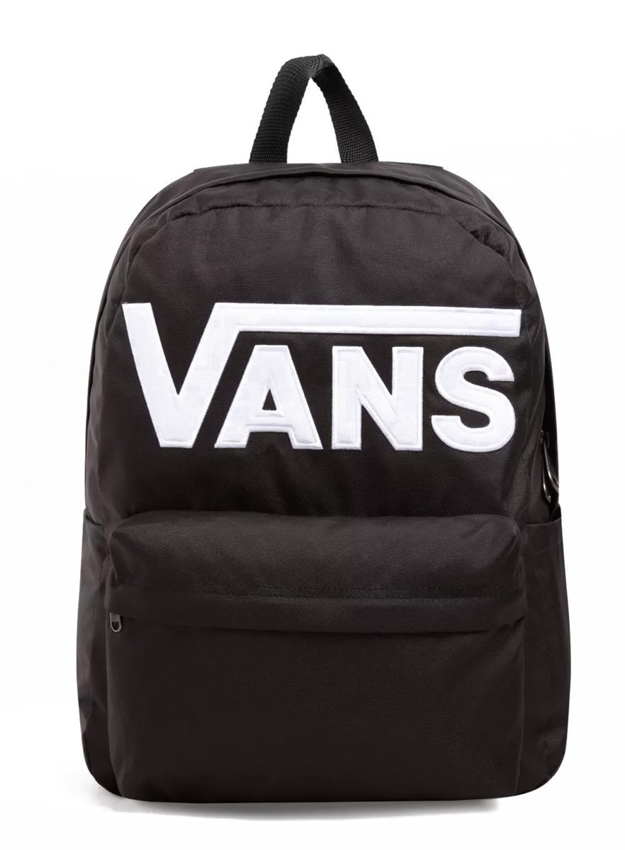Vans, plecak szkolny miejski Old Skool Drop V (22 L), Czarny