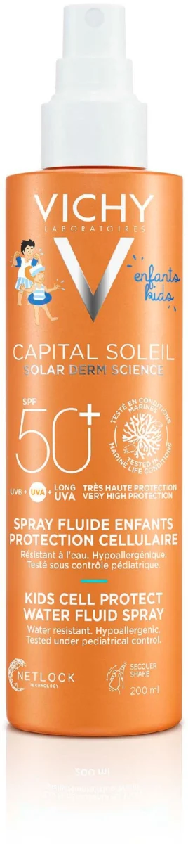 Vichy Capital Soleil ochronny spray dla dzieci SPF 50+ 200 ml