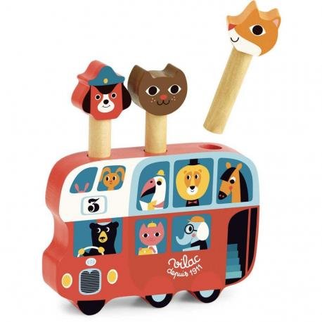Vilac, autko Bus pop-up