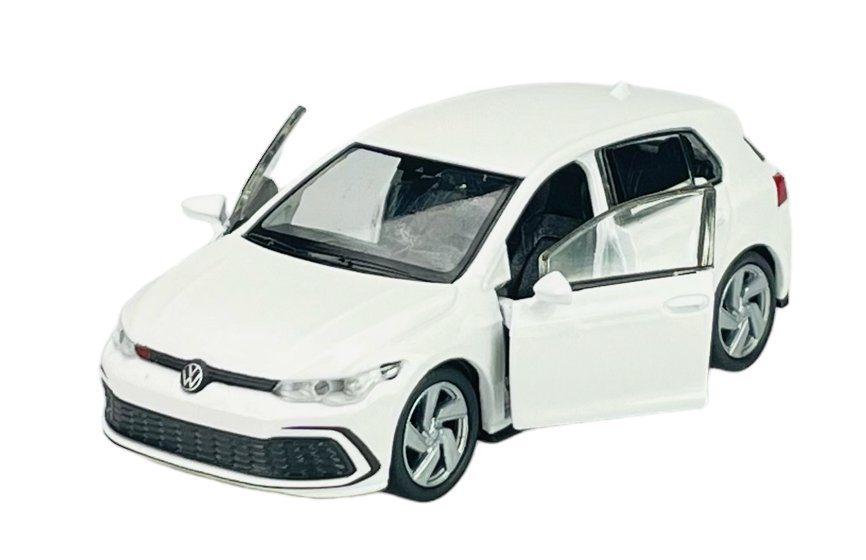 WELLY VW VOLKSWAGEN GOLF 8 GTI BIAŁY 1:34 SAMOCHÓD NOWY METALOWY MODEL