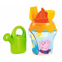 Wiaderko z akcesoriami 17 cm Świnka Peppa Smoby