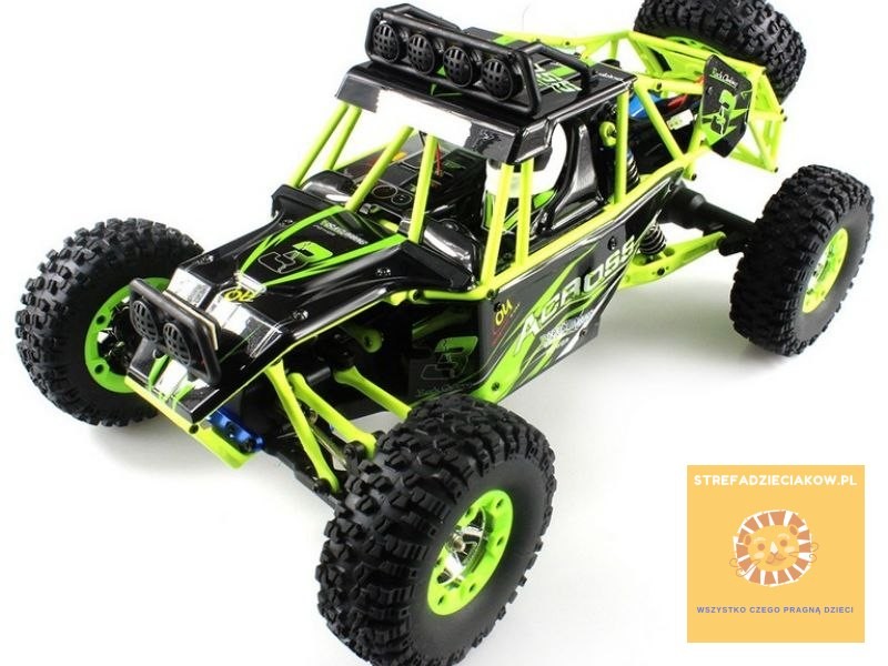 WL Toys Samochód Buggy Crawler 4WD 2.4GHz 1:12 Metalowy Wał + Zębatki 12428 12427 STREFADZIECIAKOW.PL 12427