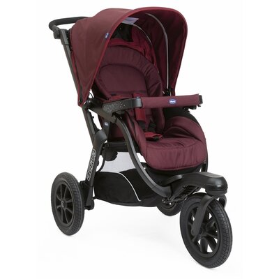 Wózek dziecięcy CHICCO Activ3 Burgundy Czarny