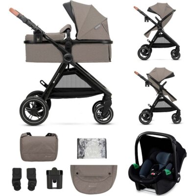 Wózek wielofunkcyjny KINDERKRAFT Esme Pro 3w1 Beżowy