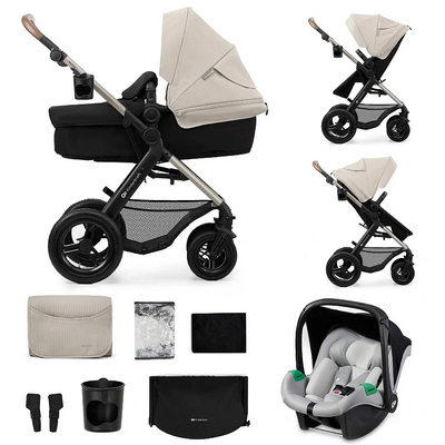 Wózek wielofunkcyjny KINDERKRAFT Moov 2 Air 3w1 Szary