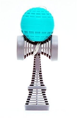 YoYo Factory Catchy AIR Kendama - Teal and Gray by YoFactory