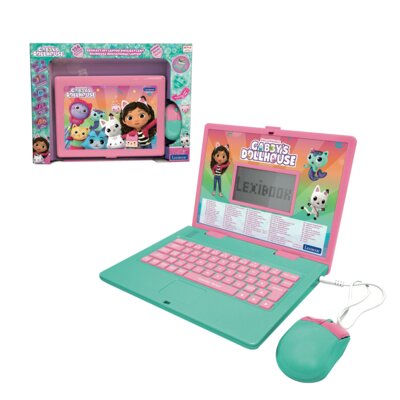 Zabawka laptop edukacyjny LEXIBOOK Koci Domek Gabi JC598GDHI17