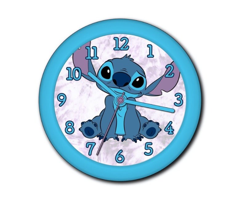 Zegar ścienny STITCH śr. 24cm dla dzieci