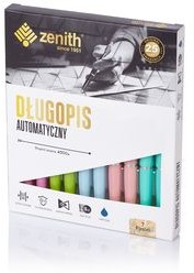 Zenith Długopis automatyczny 7 pastel 10 sztuk mix Astra