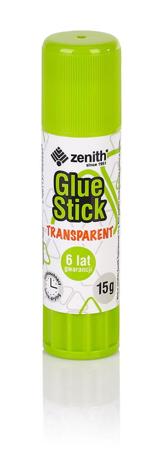 Zenith Klej w sztyfcie transparentny 15g 5901137080734)