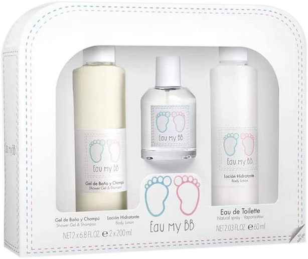 Zestaw dla dzieci Eau My BB Woda toaletowa 60 ml + Balsam do ciała 200 ml + Szampon 200 ml
