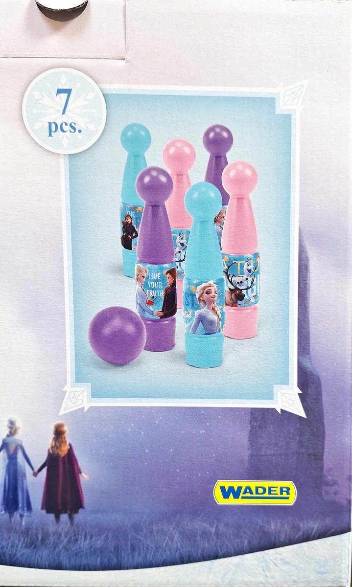 Zestaw do gry w kręgle inspirowany filmem Kraina Lodu FROZEN