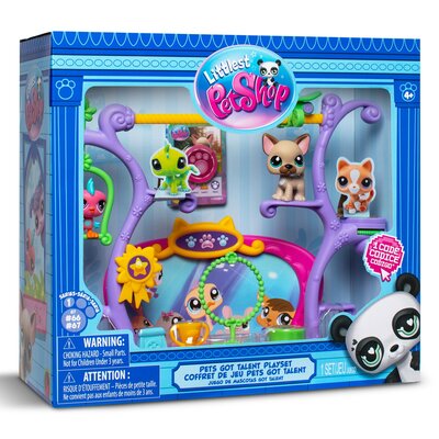 Zestaw figurek LITTLEST PET SHOP Zwierzaki mają talent LPS 00558