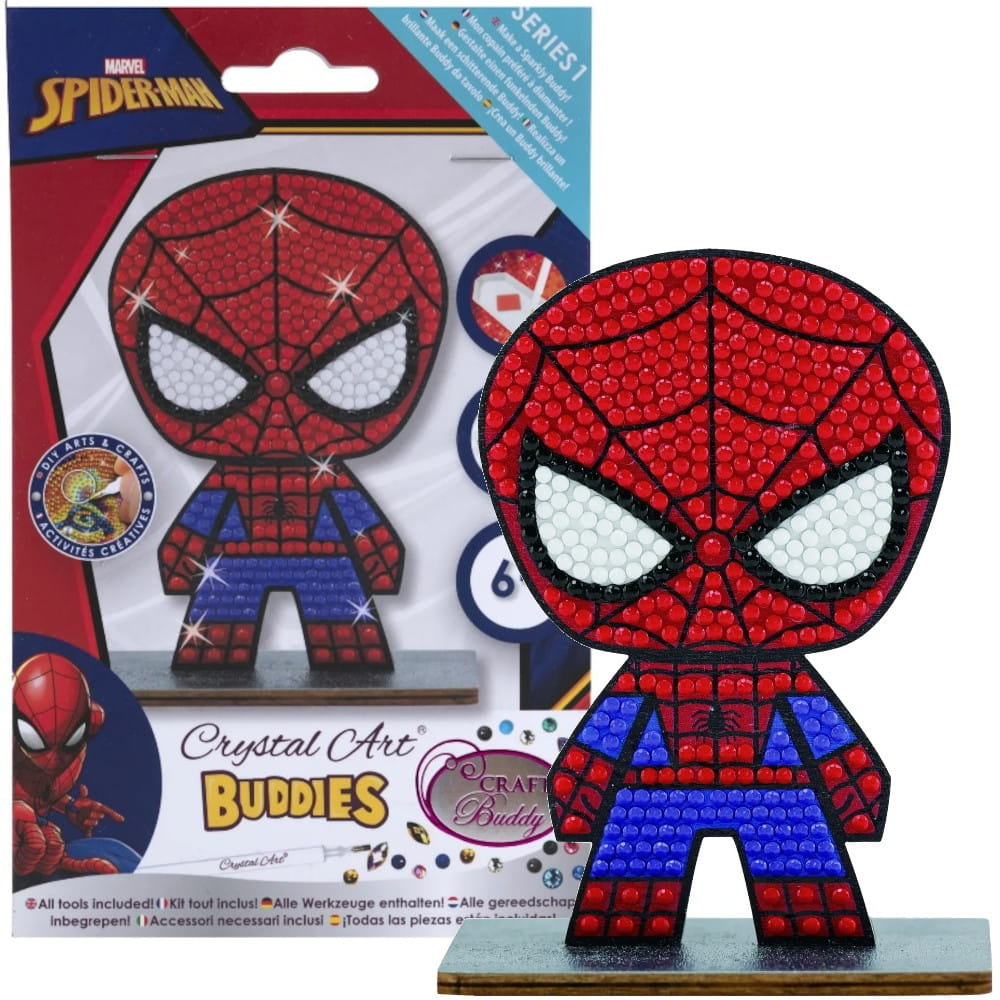Zestaw Kreatywny Mozaika Diamentowa 2D Spiderman Epee