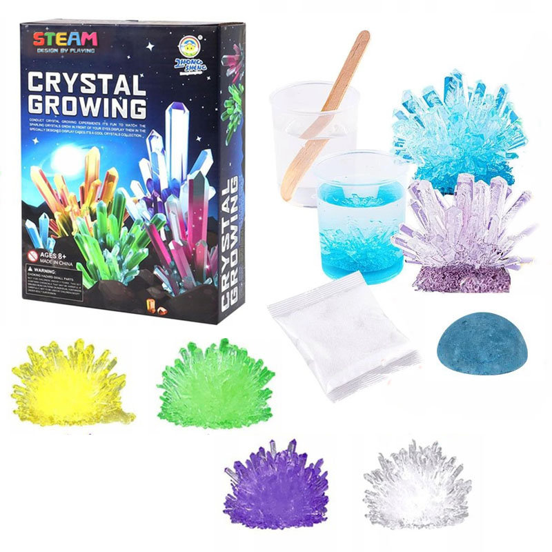 ZESTAW MAGICZNY DO HODOWLI KRYSZTAŁÓW ZESTAW EDUKACYJNY DIY ZRÓB TO SAM