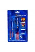 Zestaw piśmienniczy 5el FC Barcelona ASTRA