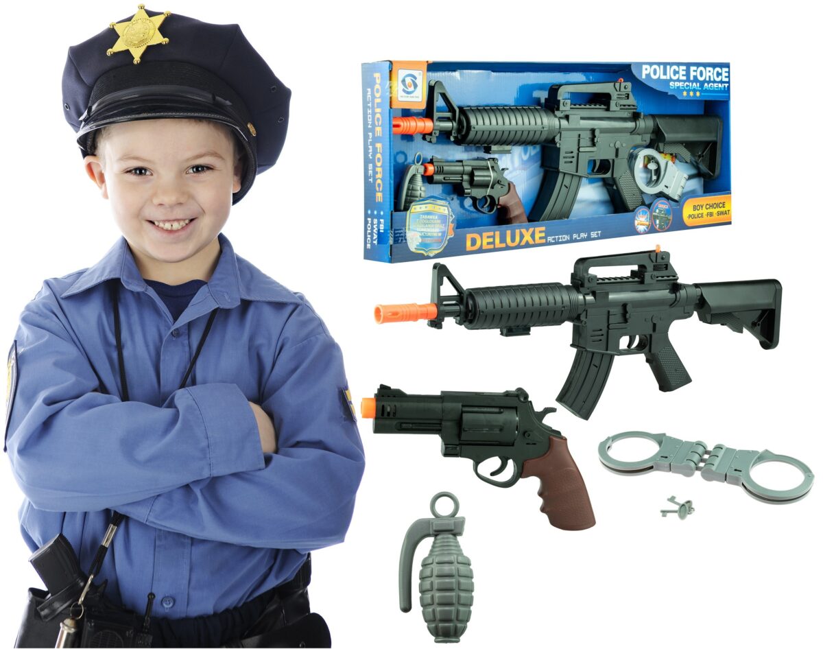 Zestaw Policyjny Karabin Pistolet Polskie Komendy