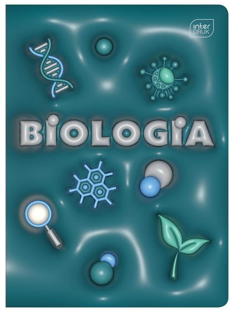 Zeszyt A5/60K kratka Biologia +pig.wiedzy (10szt)