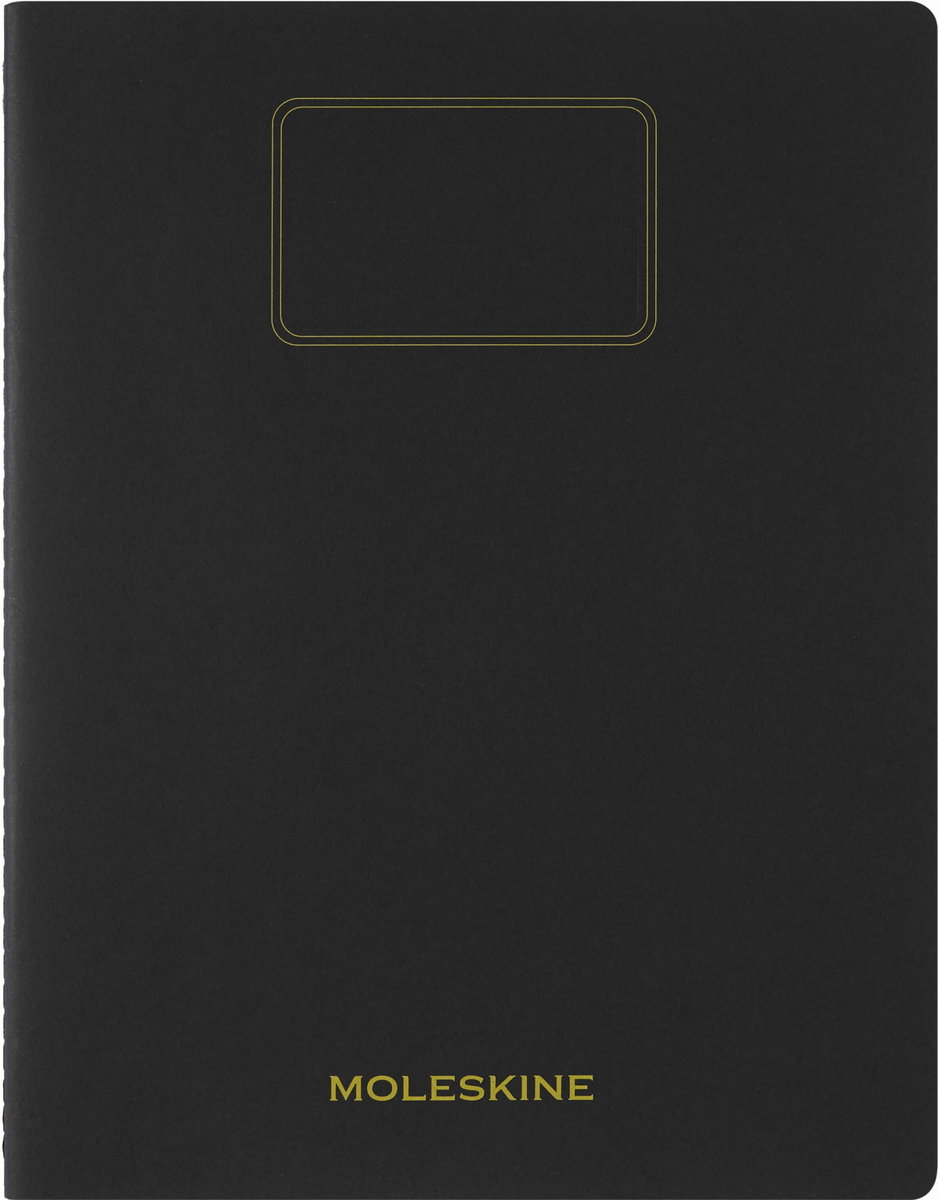 Zeszyt Moleskine Student Cahier Journal XXL, linie, czarny