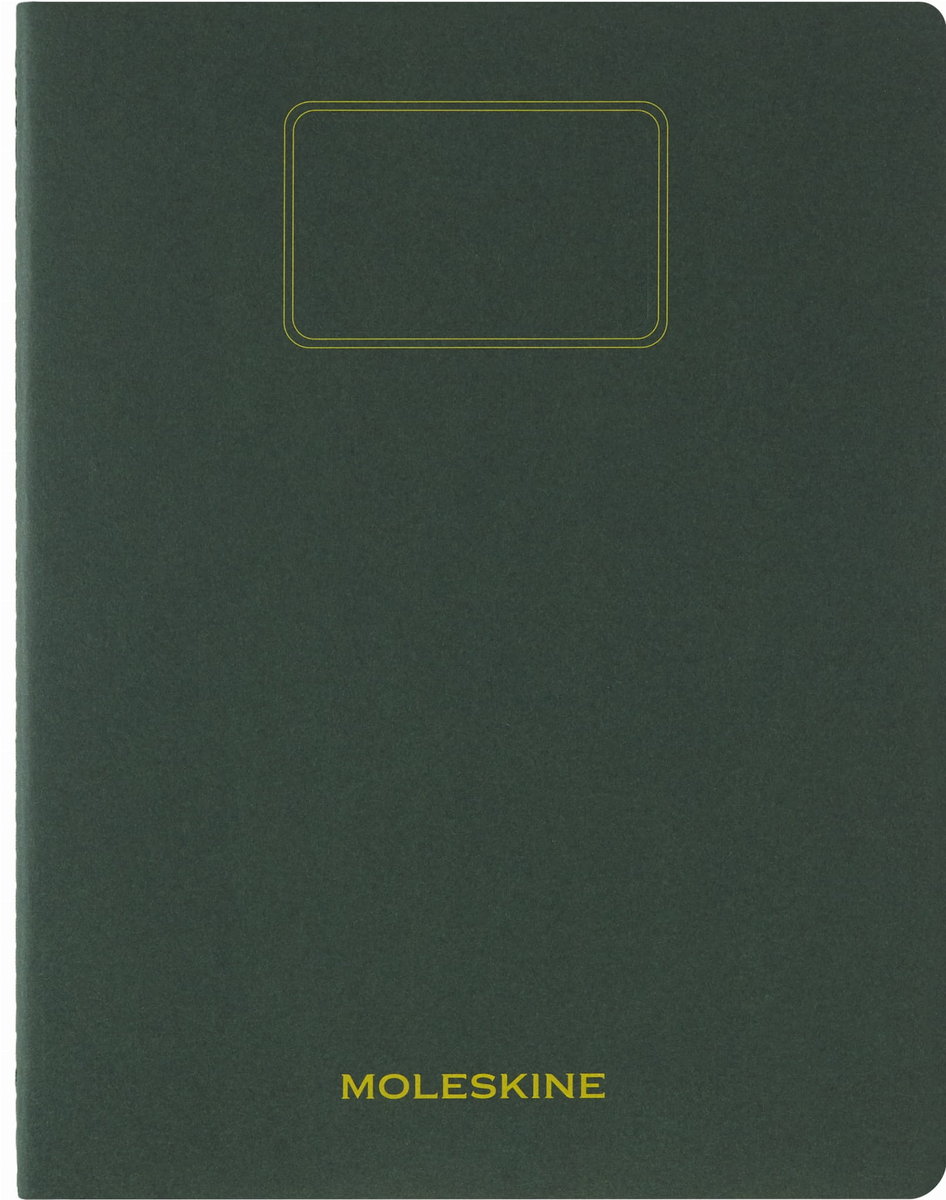 Zeszyt Moleskine Student Cahier Journal XXL, linie, zielony