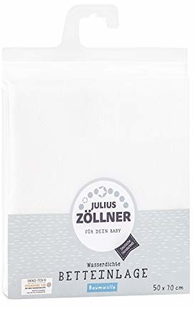 Zollner Julius wodoodporna wkładka do łóżka 50 x 70 cm biały
